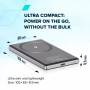 Батарея універсальна Canyon 5000mAh OnPower 505 slim Magsafe PD/20W Dark Grey (CNS-CPB505DG) Батарея універсальна Canyon 5000mAh OnPower 505 slim Magsafe PD/20W Dark Grey (CNS-CPB505DG)