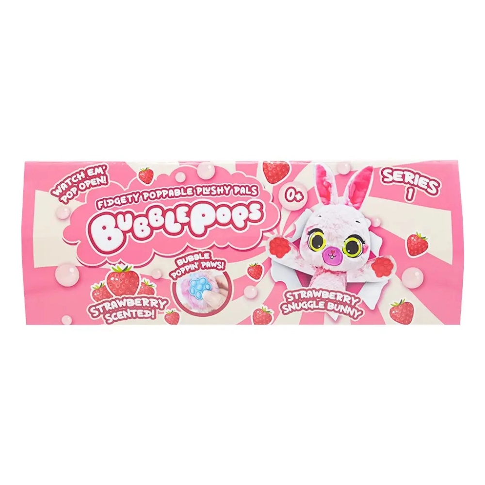 М'яка іграшка Bubble Pops Полуничне зайченя 20 см (2402005/4)