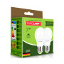 Лампочка Eurolamp LED A60 7W E27 3000K 220V акция 1+1 (MLP-LED-A60-07272(E)) Лампочка Eurolamp LED A60 7W E27 3000K 220V акция 1+1 (MLP-LED-A60-07272(E))