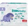 Підгузки Dino Baby Розмір 6 (16+ кг) 32 шт (4823098413240) Підгузки Dino Baby Розмір 6 (16+ кг) 32 шт (4823098413240)