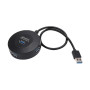 Концентратор Maiwo USB Type-A to 4х USB3.0 30cm (KH304-A) Концентратор Maiwo USB Type-A to 4х USB3.0 30cm (KH304-A)