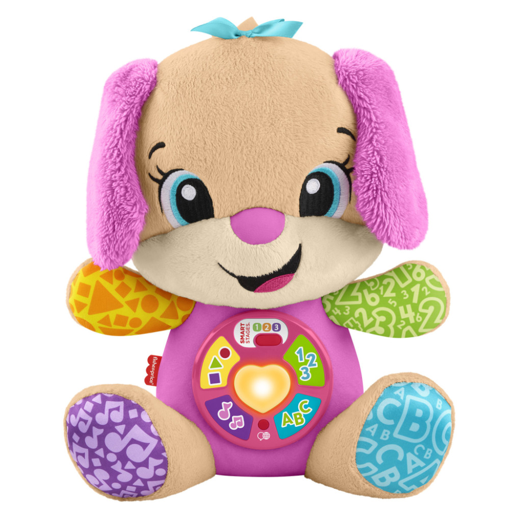 Розвиваюча іграшка Fisher-Price Smart Stages Сестричка розумного цуценя багатомовна (JFD32)