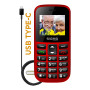 Мобільний телефон Sigma Comfort 50 EASY TYPE-C Red (4827798585221) Мобільний телефон Sigma Comfort 50 EASY TYPE-C Red (4827798585221)