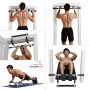 Турнік PowerPlay 4129 Pull Up Pro Black дверний багатофункціональний (PP_4129) Турнік PowerPlay 4129 Pull Up Pro Black дверний багатофункціональний (PP_4129)