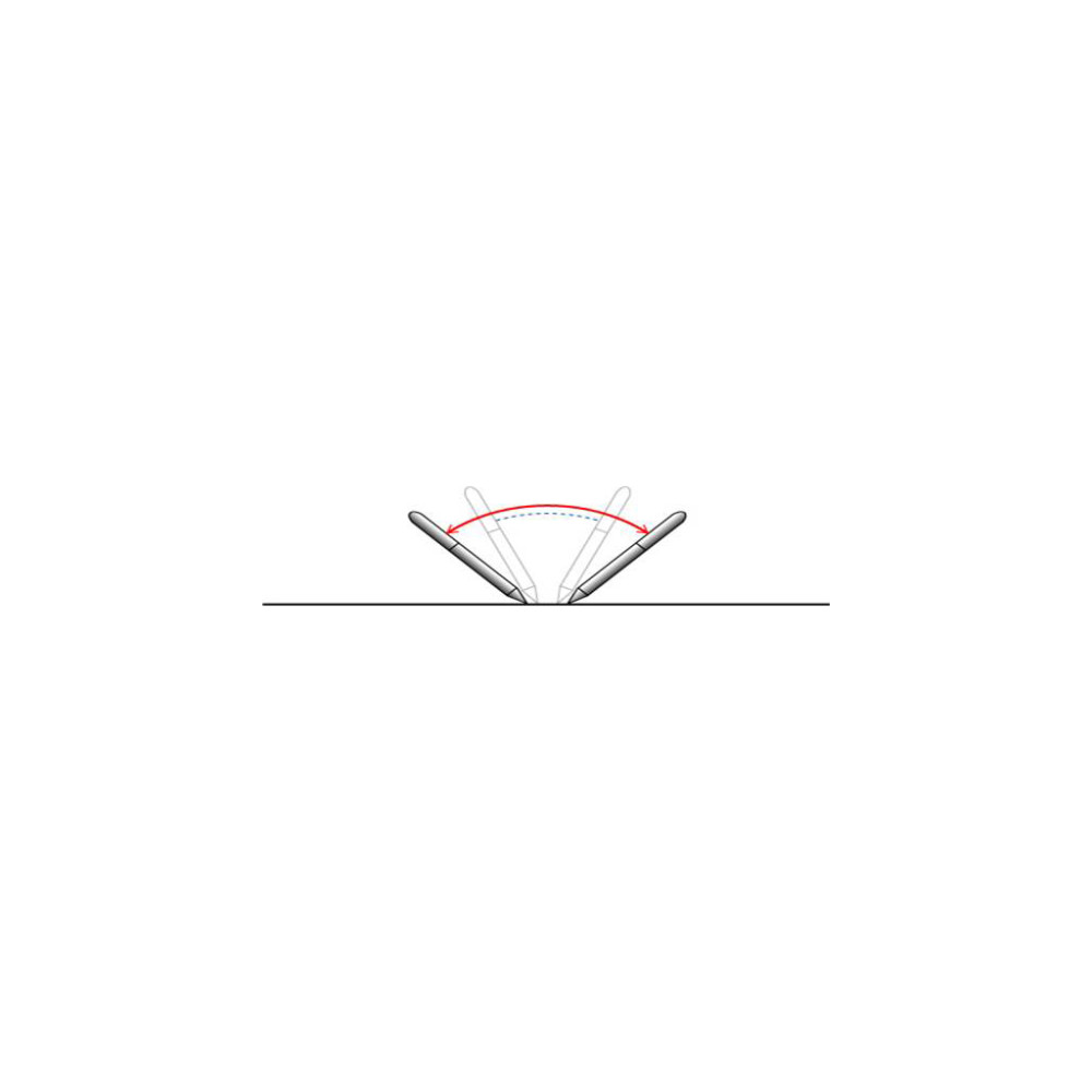 Ролер UNI Eye Needle 0,5 мм синій (UB-185S.Blue)
