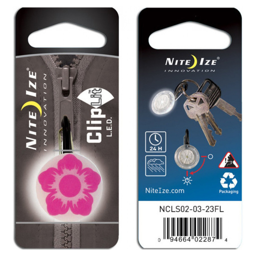 Карабін туристичний Nite ize Carb Clip Fucsia S-Biner NI652 (4823082710911)