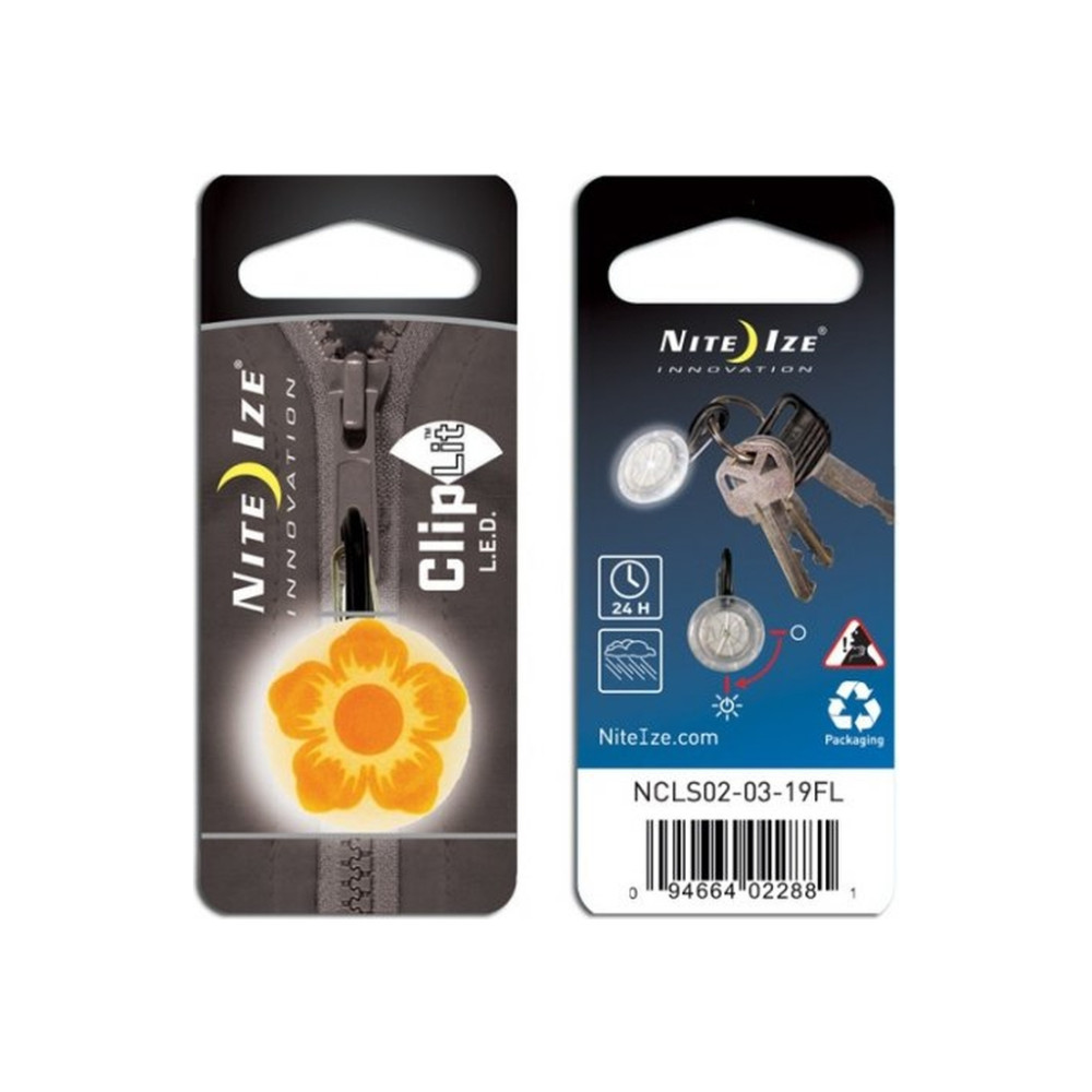 Карабін туристичний Nite ize Carb Clip Orange S-Biner NI743 (4823082710898)
