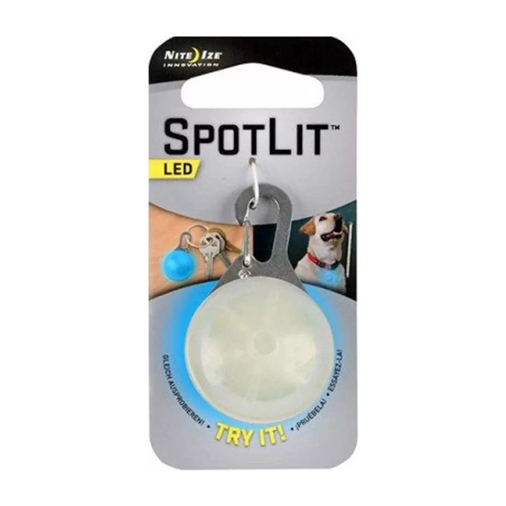 Карабін туристичний Nite ize Carb Spot Blue ЕКО NI656 (4823082711031)