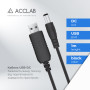 Кабель живлення USB to DC 5.5x2.5mm 9V 1.0m 1.0A ACCLAB (1283126565113) Кабель живлення USB to DC 5.5x2.5mm 9V 1.0m 1.0A ACCLAB (1283126565113)