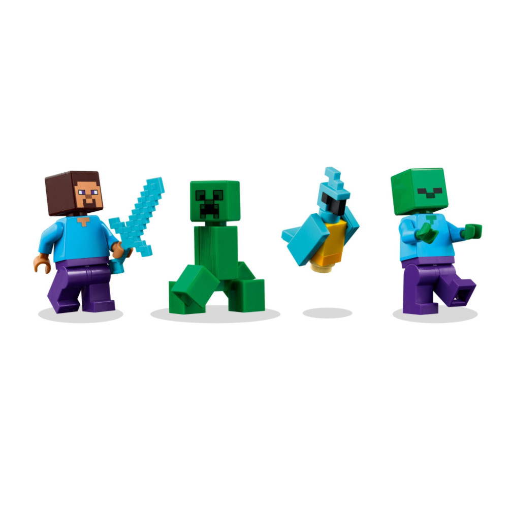 Конструктор LEGO Minecraft Будинок із вибухівки в джунглях (21275)