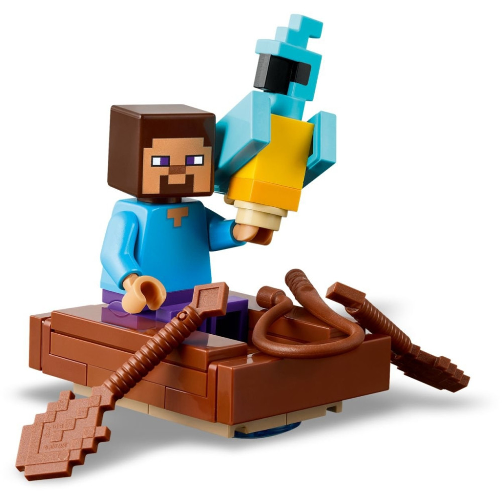 Конструктор LEGO Minecraft Будинок із вибухівки в джунглях (21275)