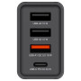 Зарядний пристрій Verbatim USB 30W PD3.0 4-ports black (49700) Зарядний пристрій Verbatim USB 30W PD3.0 4-ports black (49700)