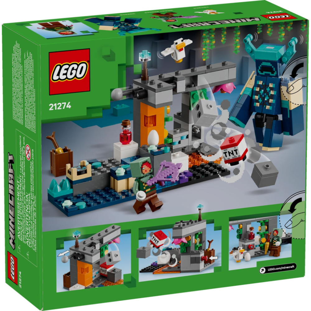 Конструктор LEGO Minecraft Зустріч із Захисником (21274)