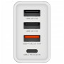 Зарядний пристрій Verbatim USB 30W PD3.0 4-ports white (49701) Зарядний пристрій Verbatim USB 30W PD3.0 4-ports white (49701)