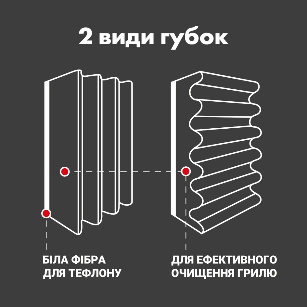 Губки кухонні Chisto Protector 4 шт. (4823098414773)