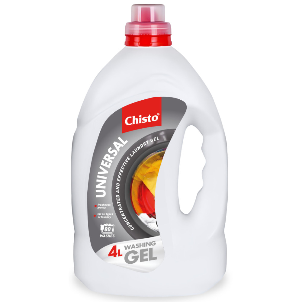 Гель для прання Chisto Universal 4 л + Clean & White 4 л (2000998941765)