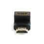 Перехідник HDMI M to HDMI F Cablexpert (A-HDMI90-FML) Перехідник HDMI M to HDMI F Cablexpert (A-HDMI90-FML)