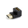 Перехідник HDMI M to HDMI F Cablexpert (A-HDMI90-FML) Перехідник HDMI M to HDMI F Cablexpert (A-HDMI90-FML)