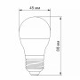 Лампочка Videx VL-G45h-06274 Лампочка Videx VL-G45h-06274