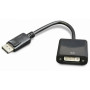 Перехідник DisplayPort на DVI Cablexpert (A-DPM-DVIF-002) Перехідник DisplayPort на DVI Cablexpert (A-DPM-DVIF-002)