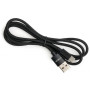 Дата кабель USB 2.0 AM to USB-C 1.0m nylon black Vinga (VCPDCTCNB1BK) Дата кабель USB 2.0 AM to USB-C 1.0m nylon black Vinga (VCPDCTCNB1BK)