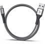 Дата кабель USB 2.0 AM to Micro 5P 1.0m Flex Gray Pixus (4897058531145) Дата кабель USB 2.0 AM to Micro 5P 1.0m Flex Gray Pixus (4897058531145)