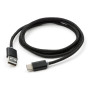 Дата кабель USB 2.0 AM to USB-C 1.0m LED black Vinga (VCPDCTCLED1BK) Дата кабель USB 2.0 AM to USB-C 1.0m LED black Vinga (VCPDCTCLED1BK)