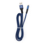 Дата кабель USB 2.0 AM to Micro 5P 1m flat nylon blue Vinga (VCPDCMFNB1B) Дата кабель USB 2.0 AM to Micro 5P 1m flat nylon blue Vinga (VCPDCMFNB1B)
