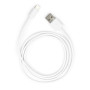 Дата кабель USB 2.0 AM to Lightning PVC 1m white Vinga (VCPDCL1W) Дата кабель USB 2.0 AM to Lightning PVC 1m white Vinga (VCPDCL1W)