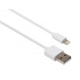 Дата кабель USB 2.0 AM to Lightning PVC 1m white Vinga (VCPDCL1W) Дата кабель USB 2.0 AM to Lightning PVC 1m white Vinga (VCPDCL1W)