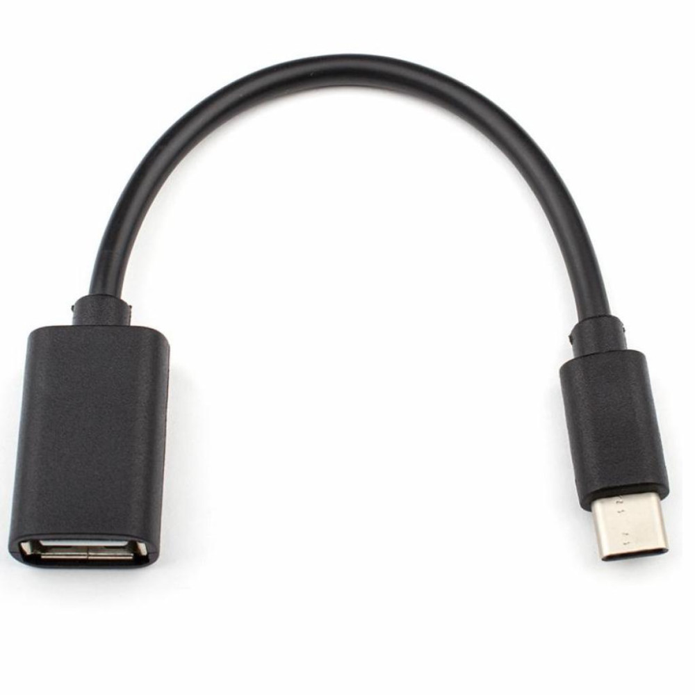 Дата кабель OTG USB 2.0 AF to USB-C 0.1m Atcom (14716)