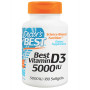 Вітамін Doctor's Best Вітамін D3 5000IU, 180 желатинових капсул (DRB-00218) Вітамін Doctor's Best Вітамін D3 5000IU, 180 желатинових капсул (DRB-00218)