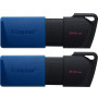 USB флеш накопичувач Kingston 2x64GB DataTraveler Exodia M Black/Blue USB 3.2 (DTXM/64GB-2P) USB флеш накопичувач Kingston 2x64GB DataTraveler Exodia M Black/Blue USB 3.2 (DTXM/64GB-2P)