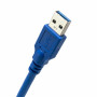 Дата кабель USB 3.0 AM/AM 0.5m Extradigital (KBU1631) Дата кабель USB 3.0 AM/AM 0.5m Extradigital (KBU1631)