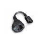 Кабель живлення C14 to Schuko 0.15m Cablexpert (PC-SFC14M-01) Кабель живлення C14 to Schuko 0.15m Cablexpert (PC-SFC14M-01)
