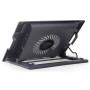 Підставка до ноутбука Gembird до 17", 1x150 mm fan, black (NBS-1F17T-01) Підставка до ноутбука Gembird до 17", 1x150 mm fan, black (NBS-1F17T-01)