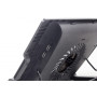 Підставка до ноутбука Gembird до 17", 1x150 mm fan, black (NBS-1F17T-01) Підставка до ноутбука Gembird до 17", 1x150 mm fan, black (NBS-1F17T-01)
