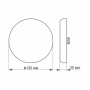 Світильник Videx LED 15W 4100K 220V (VL-DLFR-154) Світильник Videx LED 15W 4100K 220V (VL-DLFR-154)
