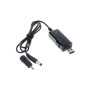 Кабель живлення USB to DC 3.5x1.35mm + 5.5x2.1mm 9V-12V Dynamode (KWS-912V) Кабель живлення USB to DC 3.5x1.35mm + 5.5x2.1mm 9V-12V Dynamode (KWS-912V)