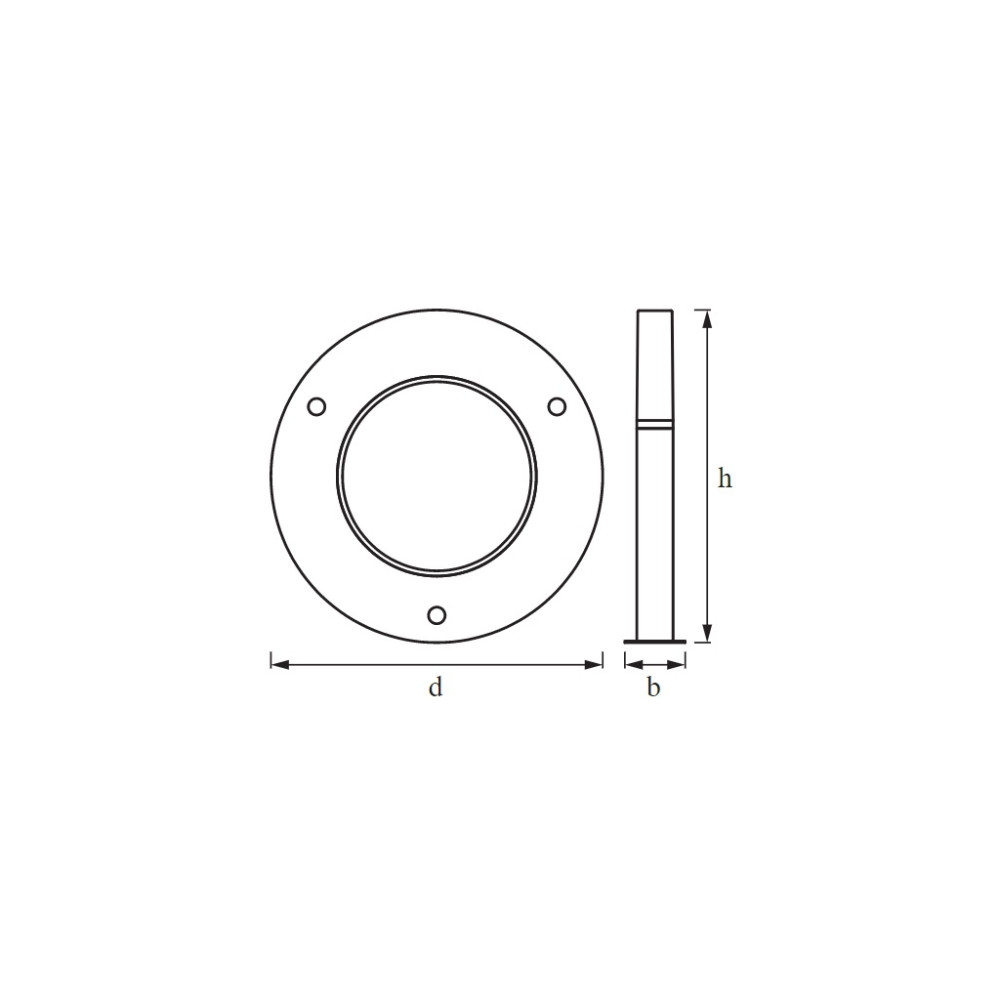 Світильник Osram ENDURA STYLE LANTERN FLARE 60CM 7w (470Lm) 3000K (4058075478053)