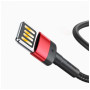 Дата кабель USB 2.0 AM to Lightning 1.0m Cafule Special Edition 2.4A Black-Red Baseus (CALKLF-G91) Дата кабель USB 2.0 AM to Lightning 1.0m Cafule Special Edition 2.4A Black-Red Baseus (CALKLF-G91)