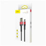 Дата кабель USB 2.0 AM to Lightning 1.0m Cafule Special Edition 2.4A Black-Red Baseus (CALKLF-G91) Дата кабель USB 2.0 AM to Lightning 1.0m Cafule Special Edition 2.4A Black-Red Baseus (CALKLF-G91)