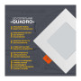 Світильник Electrum QUADRO-18W 4000K (B-LD-0741) Світильник Electrum QUADRO-18W 4000K (B-LD-0741)