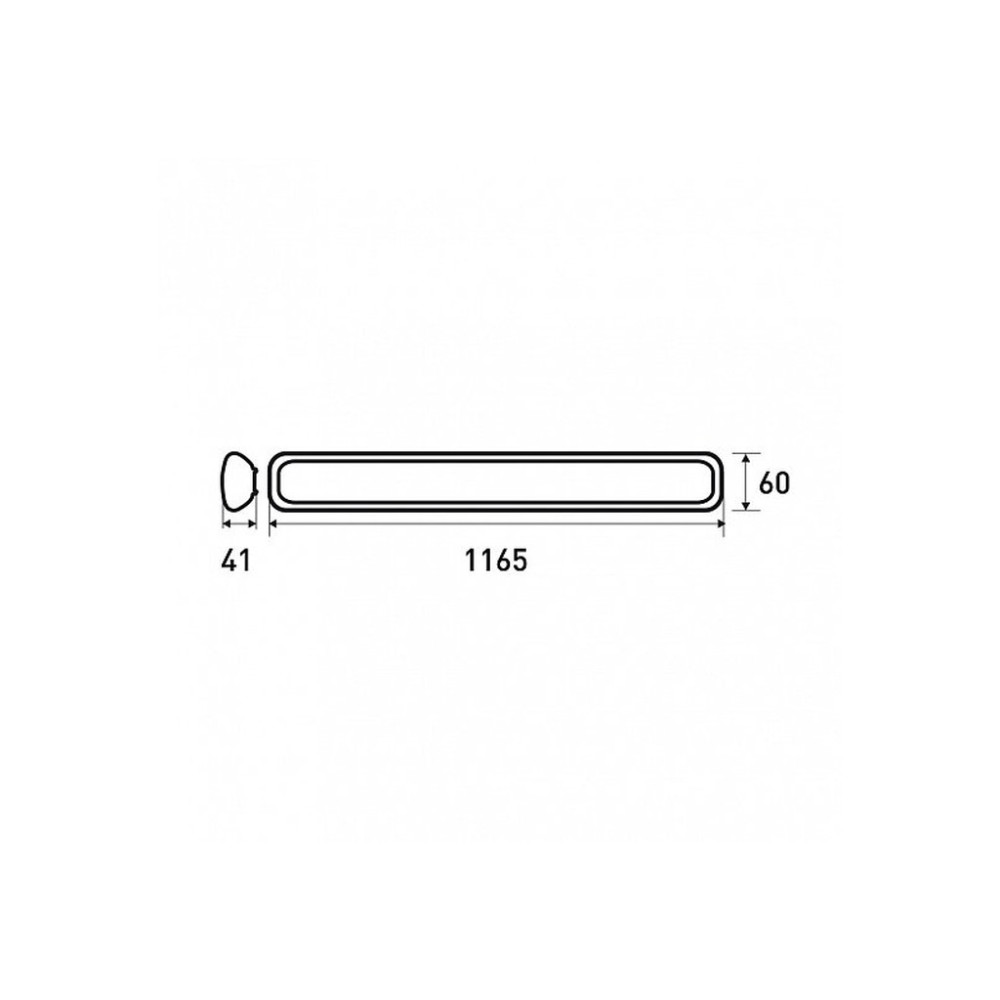 Світильник Eurolamp S IP65 36W 4000K (1.2m) (LED-FX(1.2)-36/4(S))