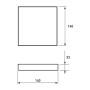 Світильник Eurolamp GM 13W 4000K (LED-NLS-13/40(GM)) Світильник Eurolamp GM 13W 4000K (LED-NLS-13/40(GM))