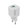 Зарядний пристрій Canyon CU20AC GaN 20W 1xPD 1xQC EU White (CNS-CUW20AC) Зарядний пристрій Canyon CU20AC GaN 20W 1xPD 1xQC EU White (CNS-CUW20AC)