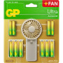 Батарейка Gp AA * 12 + AAA * 12 Ultra Alcaline + fan (4891199233982) Батарейка Gp AA * 12 + AAA * 12 Ultra Alcaline + fan (4891199233982)