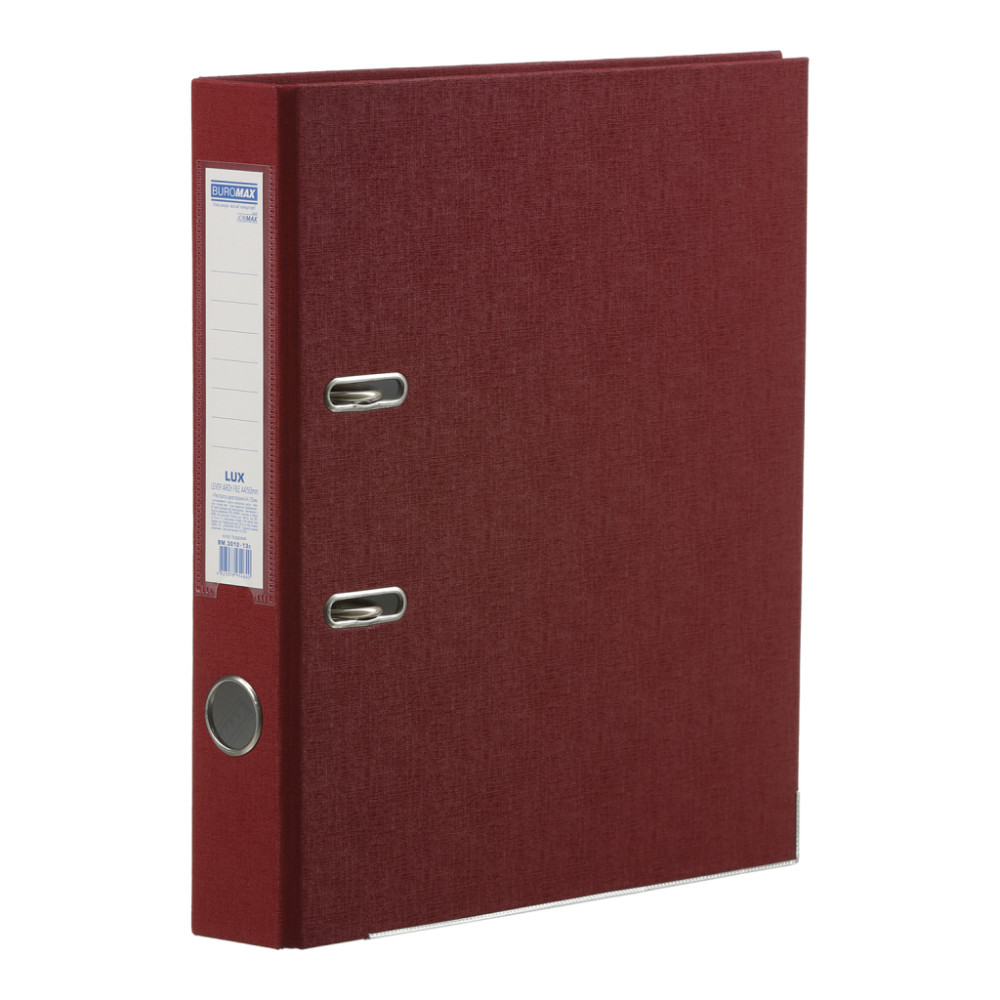 Папка - реєстратор Buromax A4 50 мм PP Burgundy (BM.3012-13c)