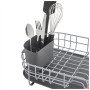 Сушарка для посуду KitchenAid Sinkware 44 x 31 x 16,5 см сірий (KEG197OSGR) Сушарка для посуду KitchenAid Sinkware 44 x 31 x 16,5 см сірий (KEG197OSGR)