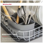 Сушарка для посуду KitchenAid Sinkware 44 x 31 x 16,5 см сірий (KEG197OSGR) Сушарка для посуду KitchenAid Sinkware 44 x 31 x 16,5 см сірий (KEG197OSGR)